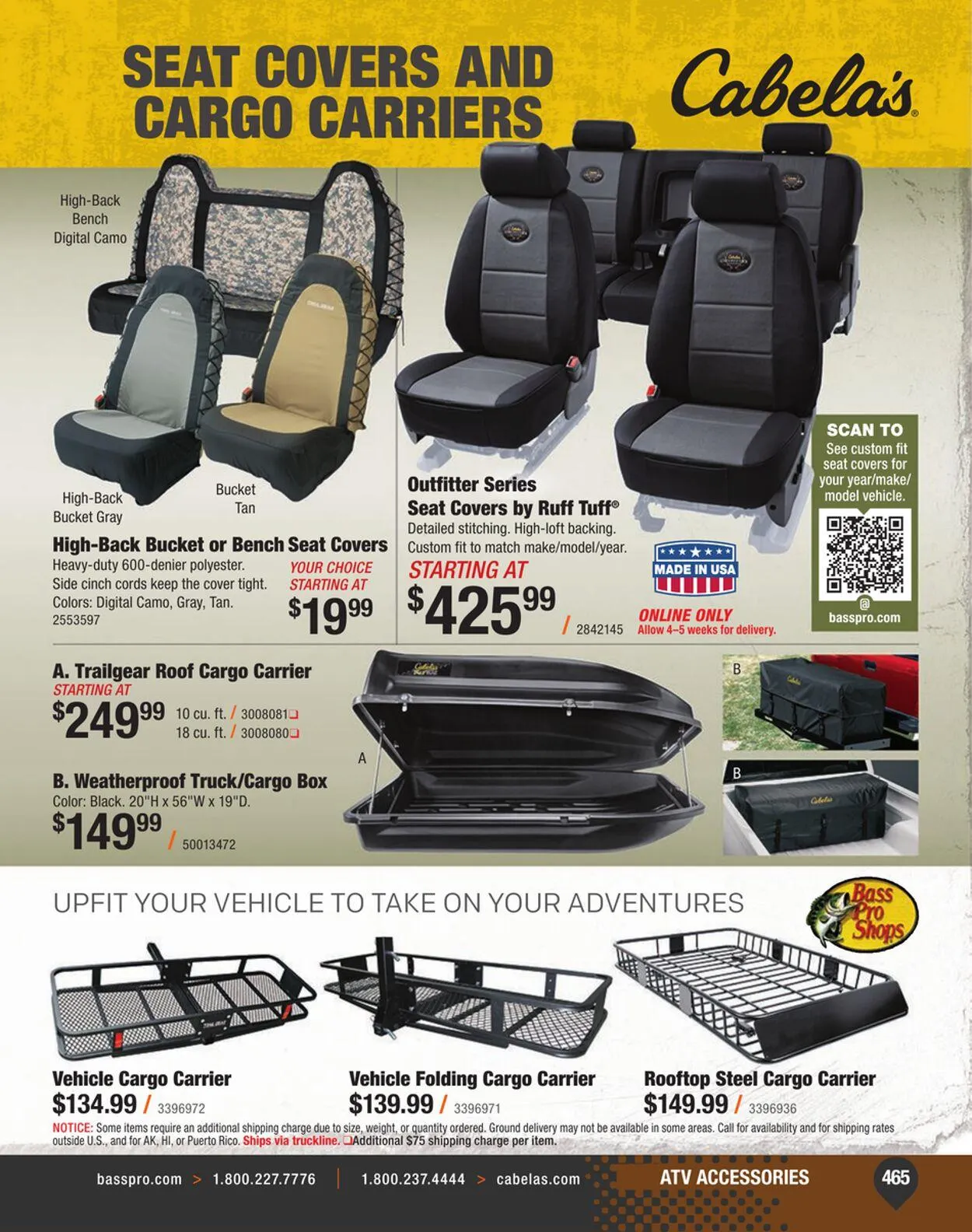 Weekly ad Bass Pro Current weekly ad from September 4 to September 18 2024 - Page 465