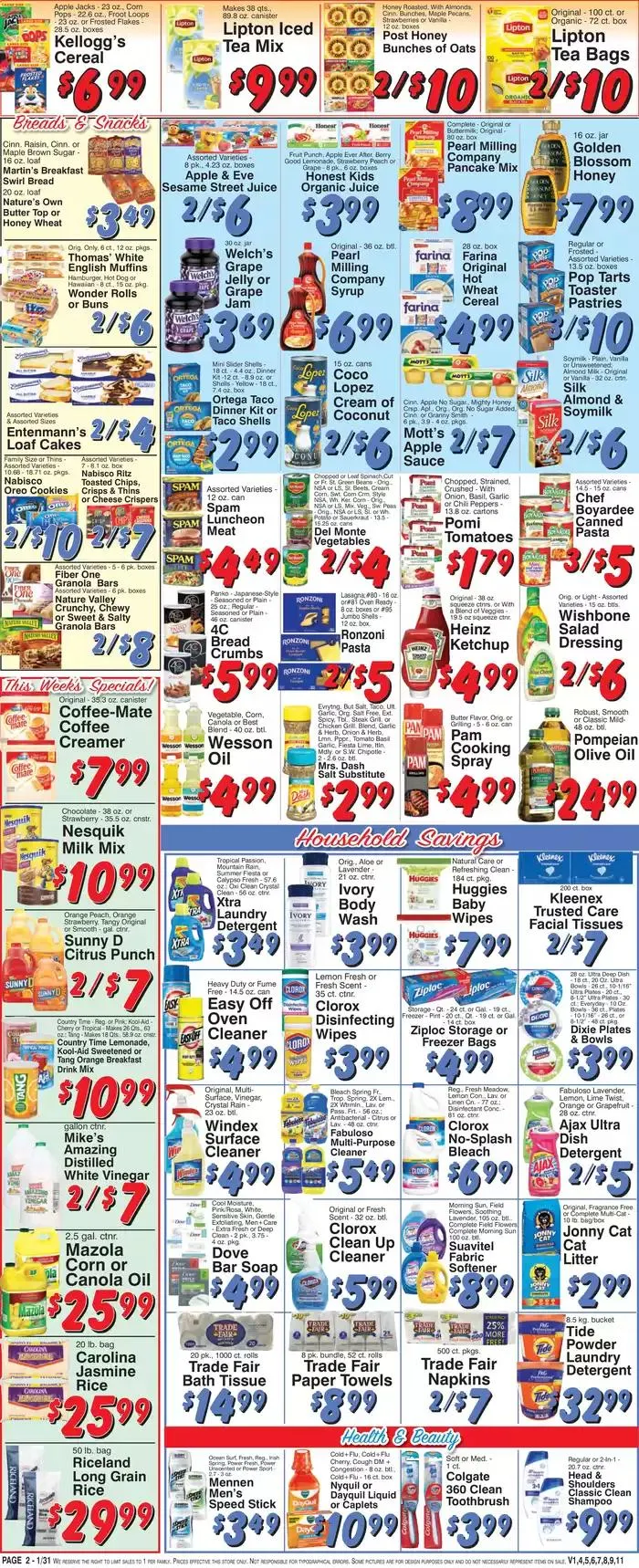 Weekly ad Our best bargains from January 31 to February 14 2025 - Page 2