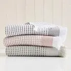 Two-Tone Waffle Towels