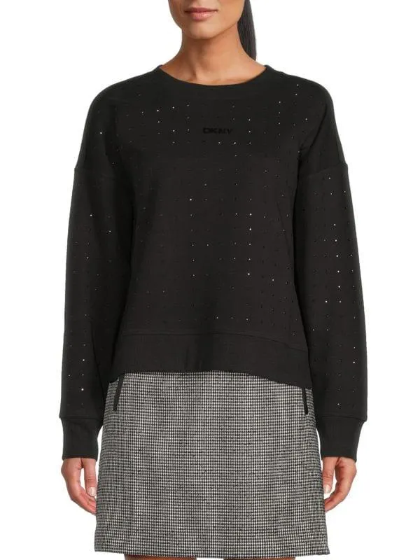 Logo Embellished Sweatshirt