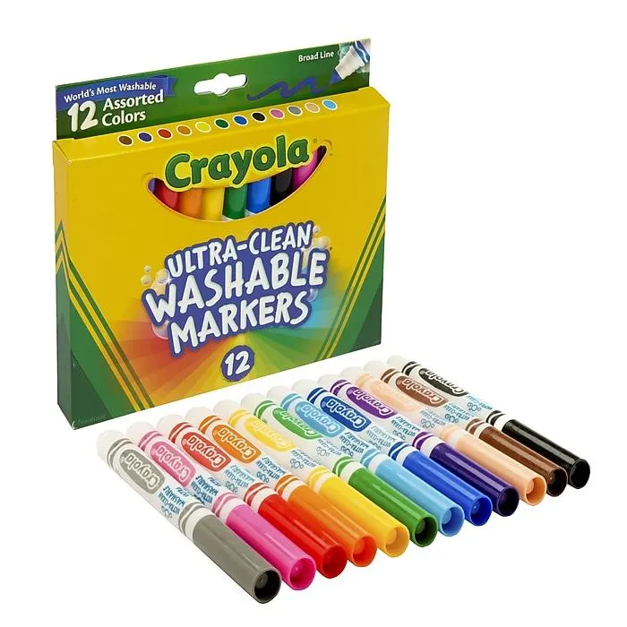 Crayola Ultra-Clean Washable Markers,