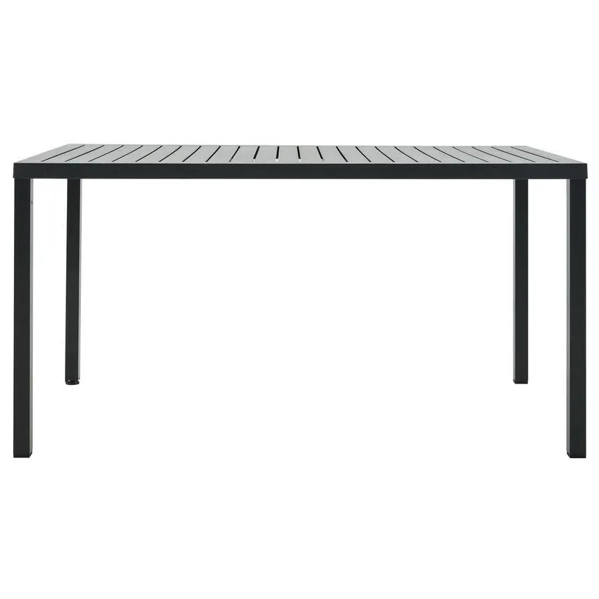 Cube Gray Dining Table