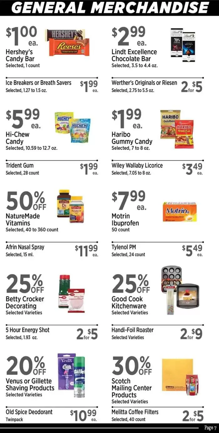 Weekly ad Yoke's Fresh Market Monthly Savings Guide from March 26 to April 22 2025 - Page 7