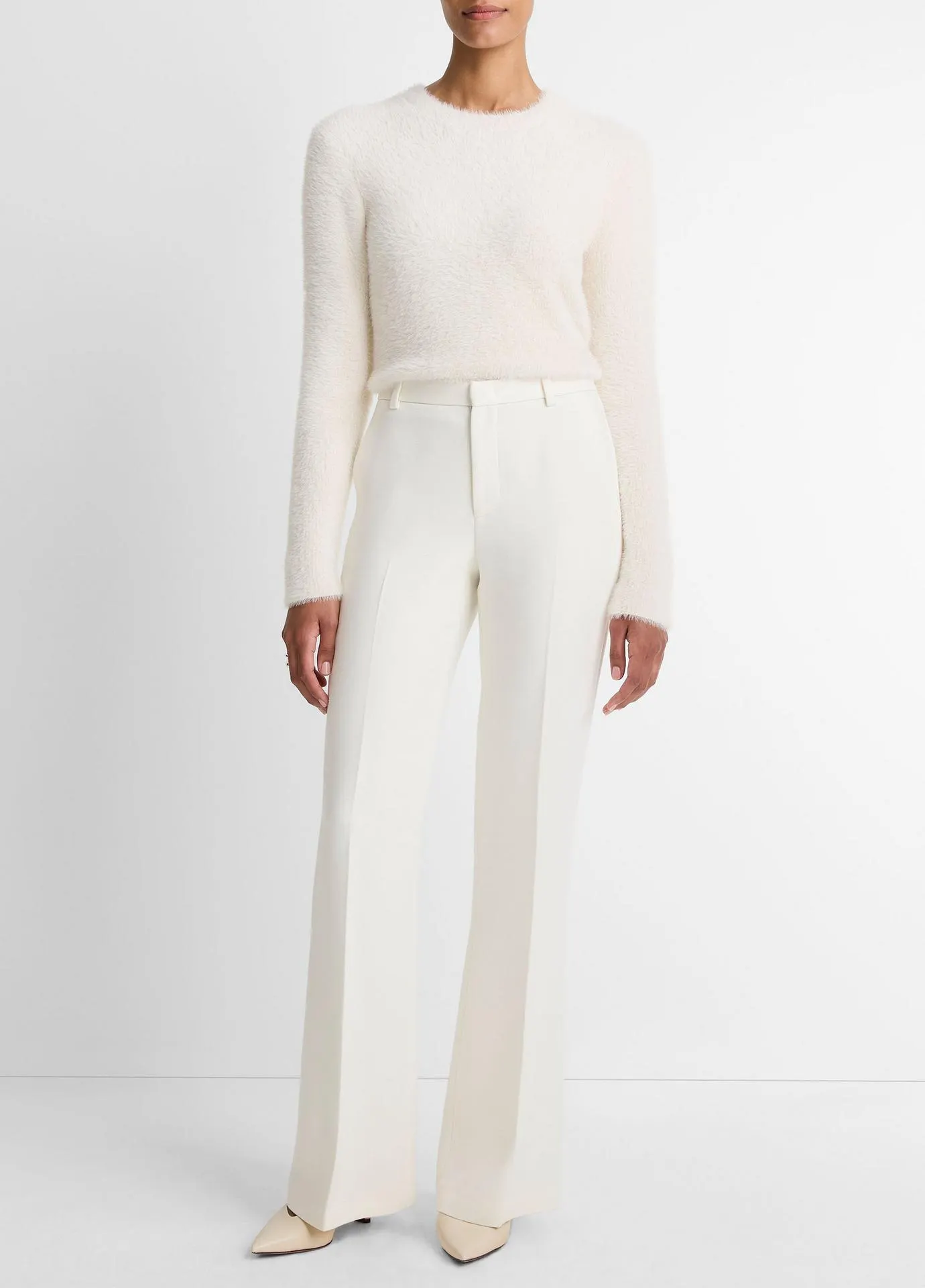 Sculptural Flare Trouser