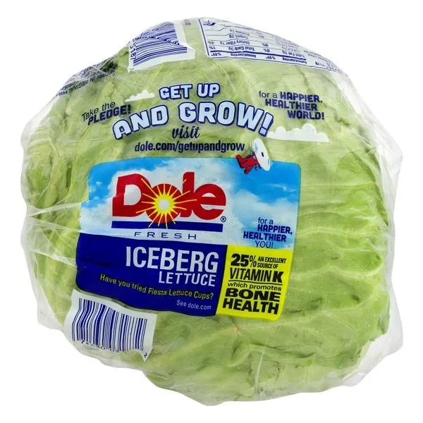 Dole Lettuce, Iceberg