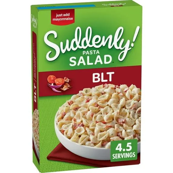 Suddenly Salad BLT Pasta Salad Mix, 7.3 oz Box