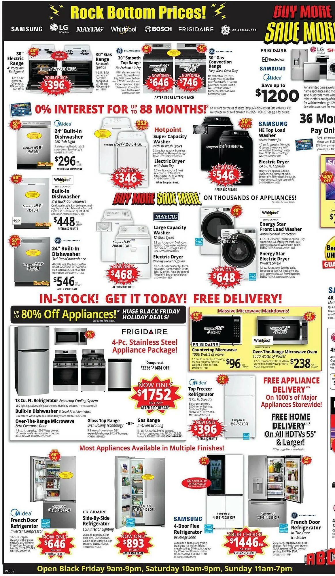 Weekly ad ABC Warehouse weekly ad from November 23 to November 29 2025 - Page 2