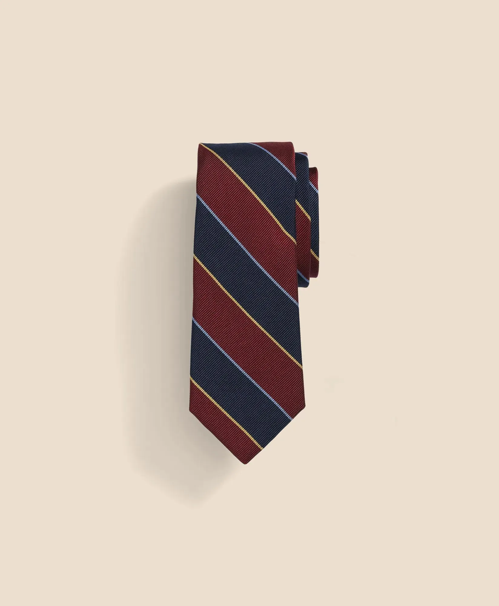 Boys Stripe Silk Tie