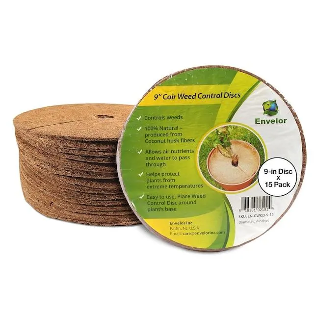 Envelor Tan coir Coconut fiber 9-Inches Tree Ring