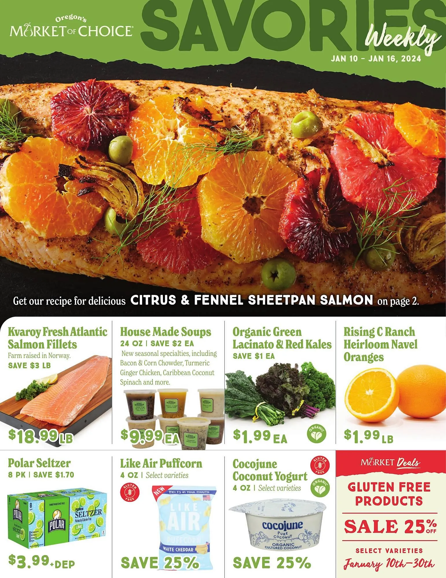 Weekly ad Market of Choice ad from January 10 to January 16 2025 - Page 1