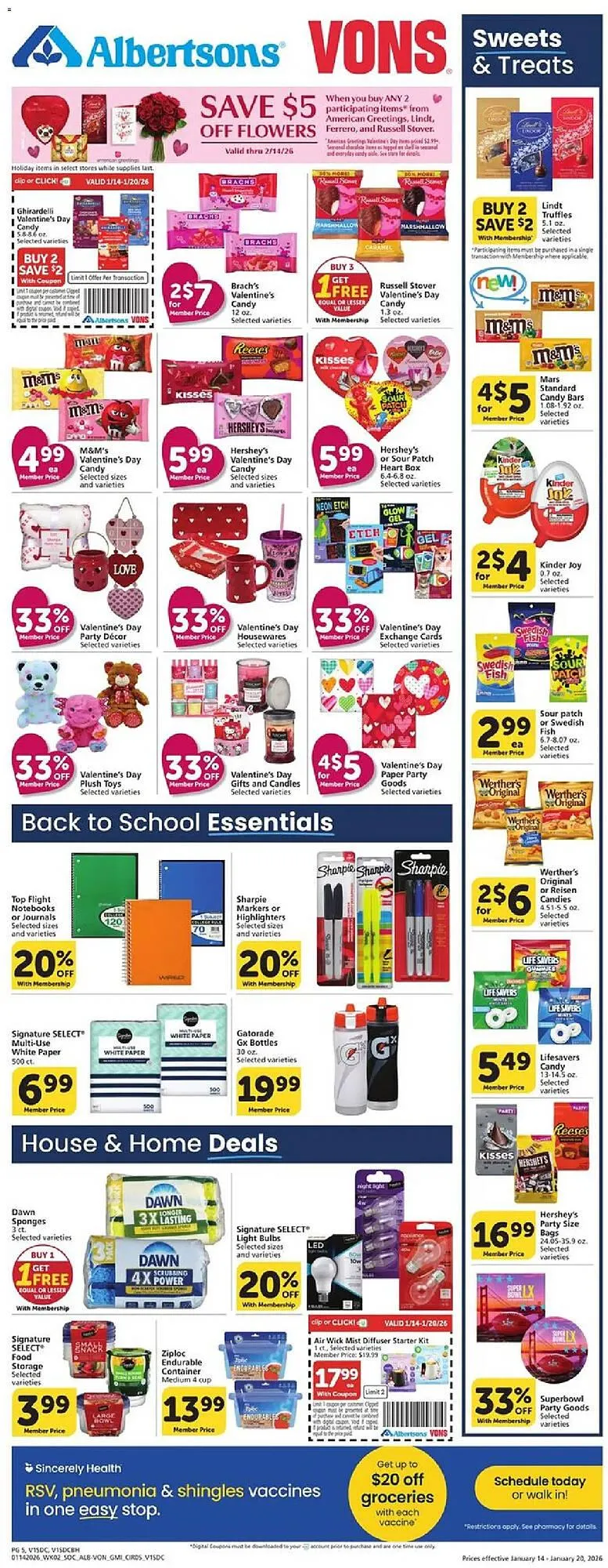 Weekly ad Vons weekly ad from January 14 to January 20 2026 - Page 5
