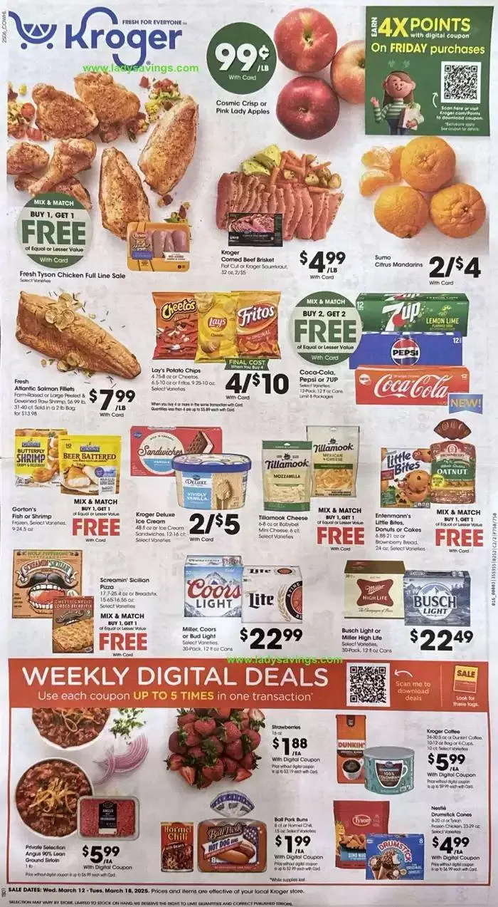 Weekly ad Save now with our deals from March 12 to March 18 2025 - Page 1