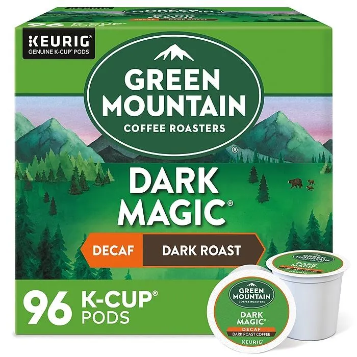 Green Mountain Dark Magic Decaf Coffee Keurig® K-Cup® Pods,