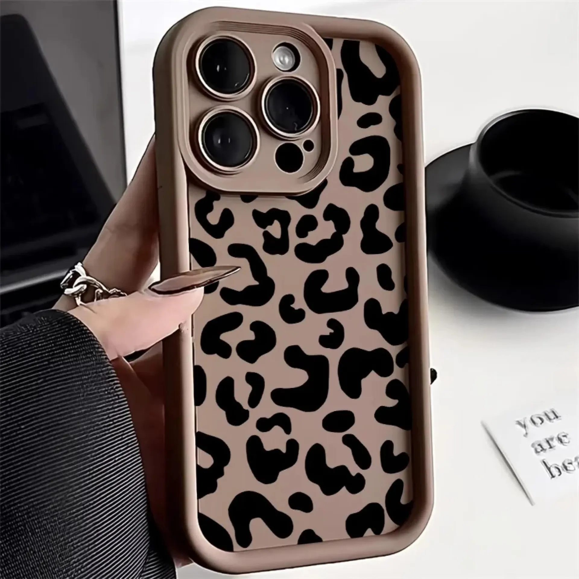 Funda de teléfono con estampado de leopardo para Samsung A55 5g Funda S24 S23 Ultra A54 A34 5g A53 A32 A52 A24 A23 A06 A71 A25 S20 S21 S23 FE Funda