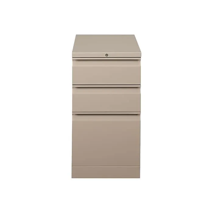 HON Flagship 3-Drawer Mobile Vertical File Cabinet,
