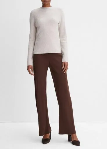 Plush Cashmere Crew Neck Sweater
