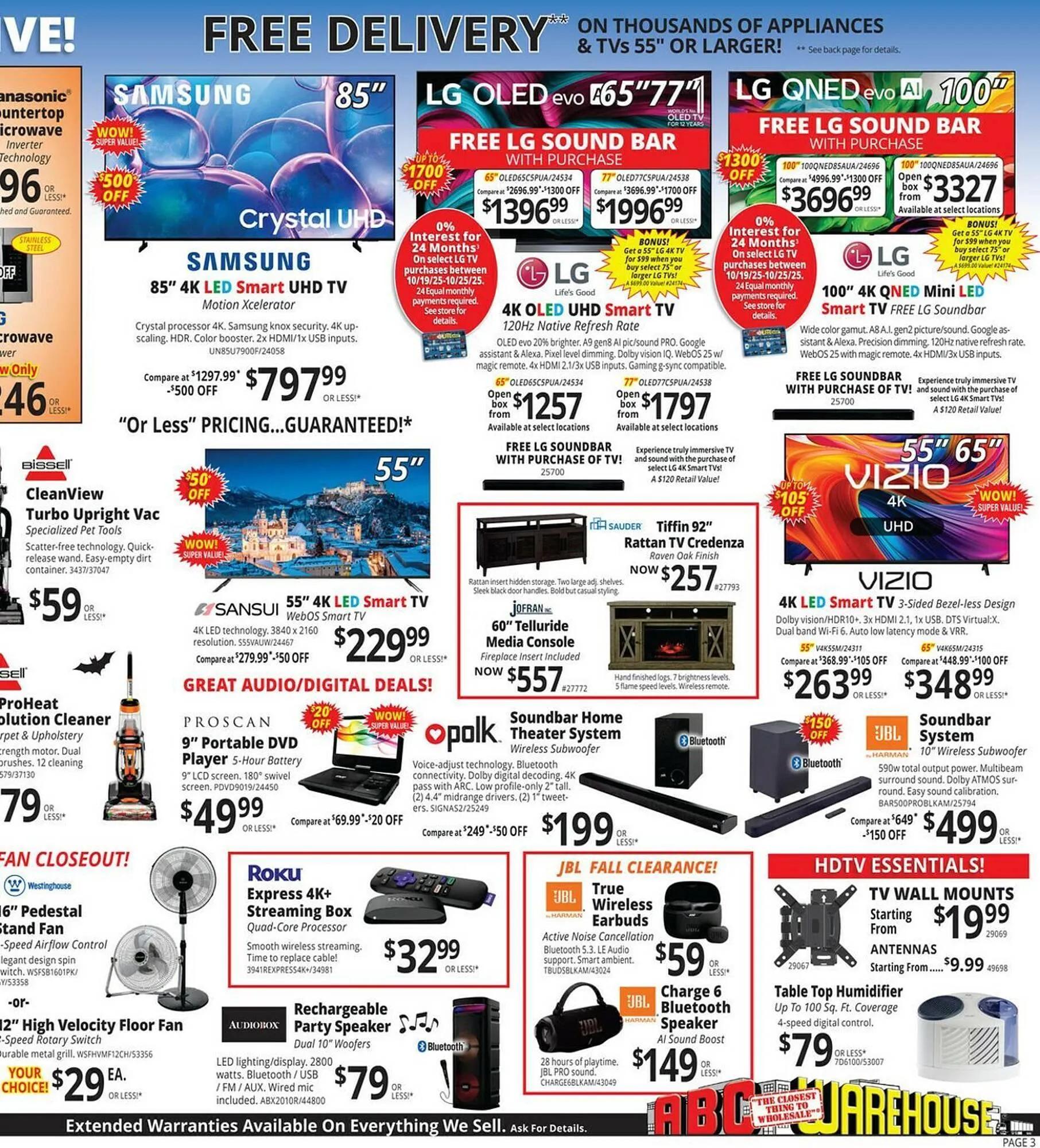 Weekly ad ABC Warehouse weekly ad from October 19 to October 25 2025 - Page 3