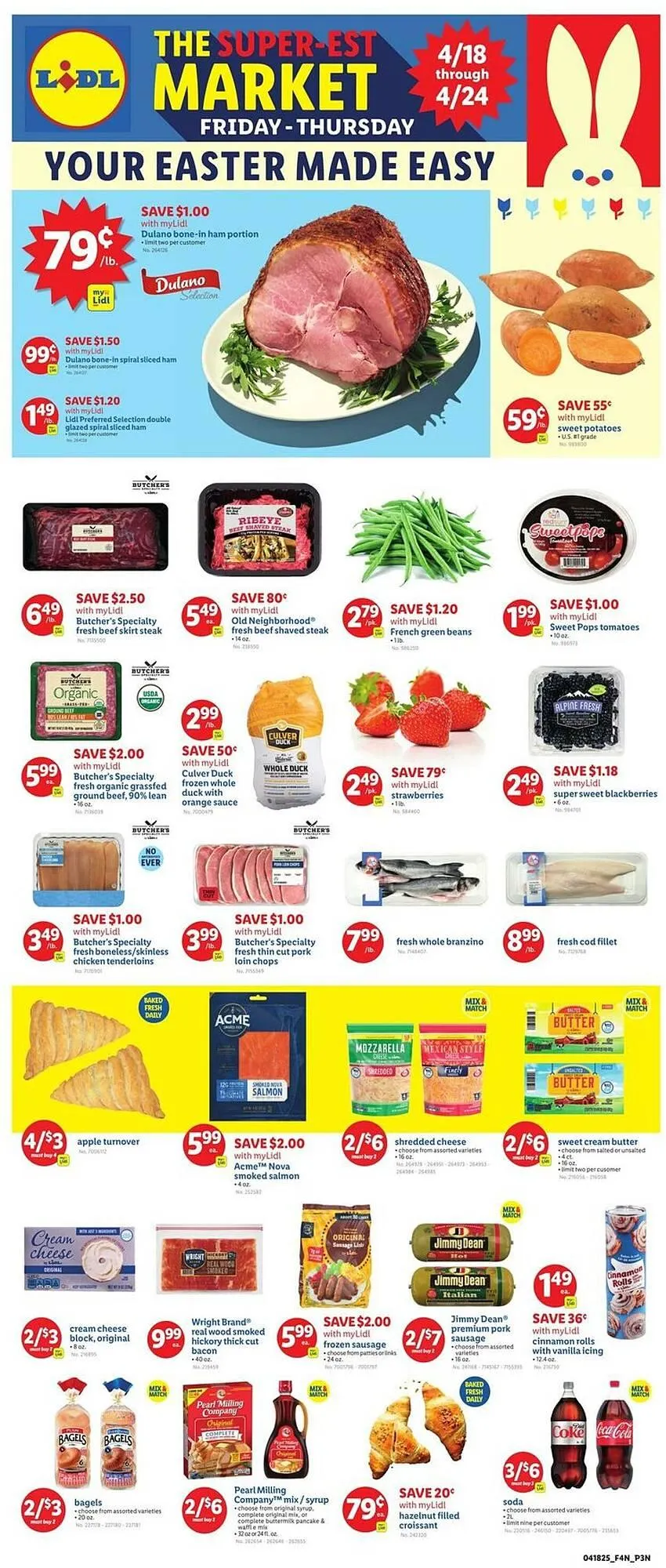 Weekly ad Lidl Weekly Ad from April 18 to April 24 2025 - Page 1