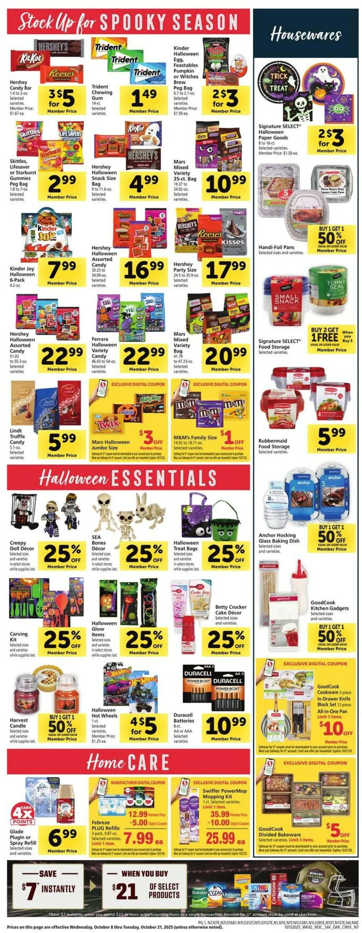 Weekly ad Safeway Current weekly ad from October 15 to October 21 2025 - Page 10
