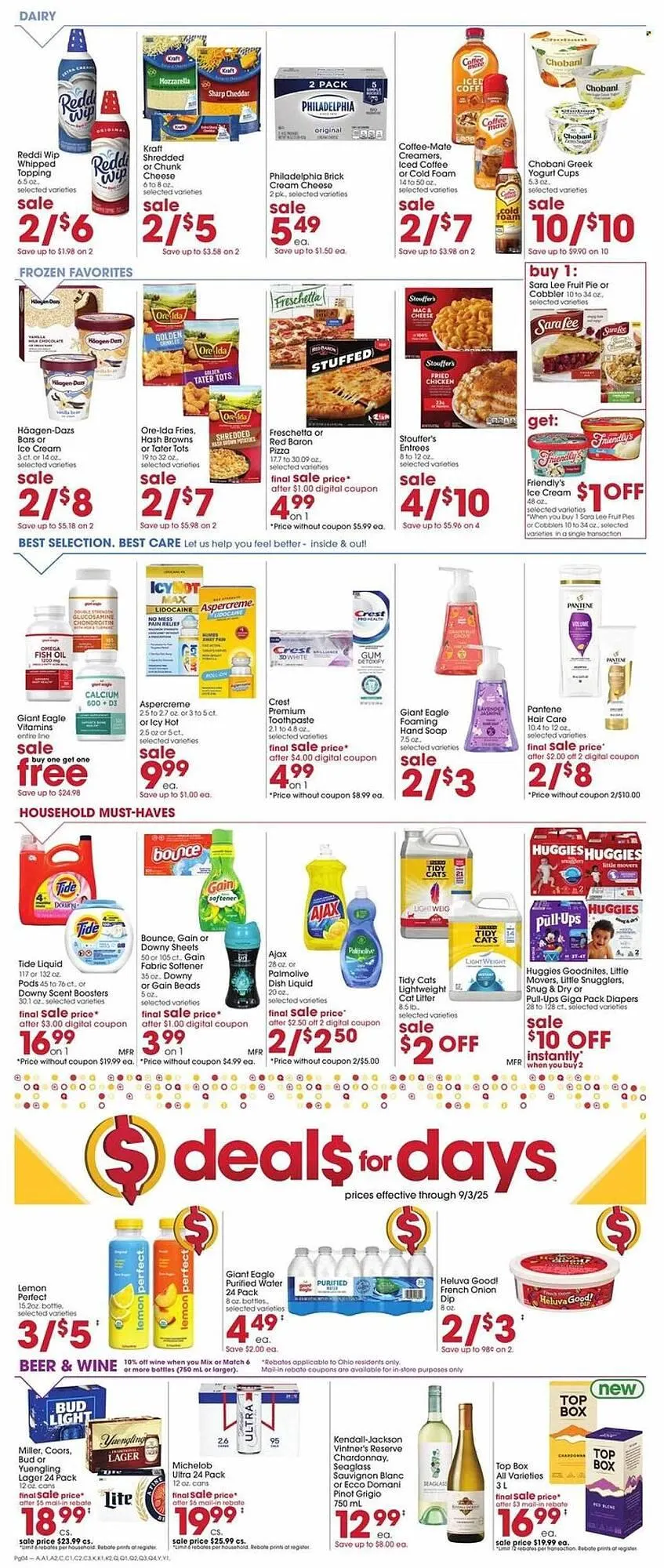 Weekly ad Giant Eagle Weekly Ad from August 28 to September 3 2025 - Page 4