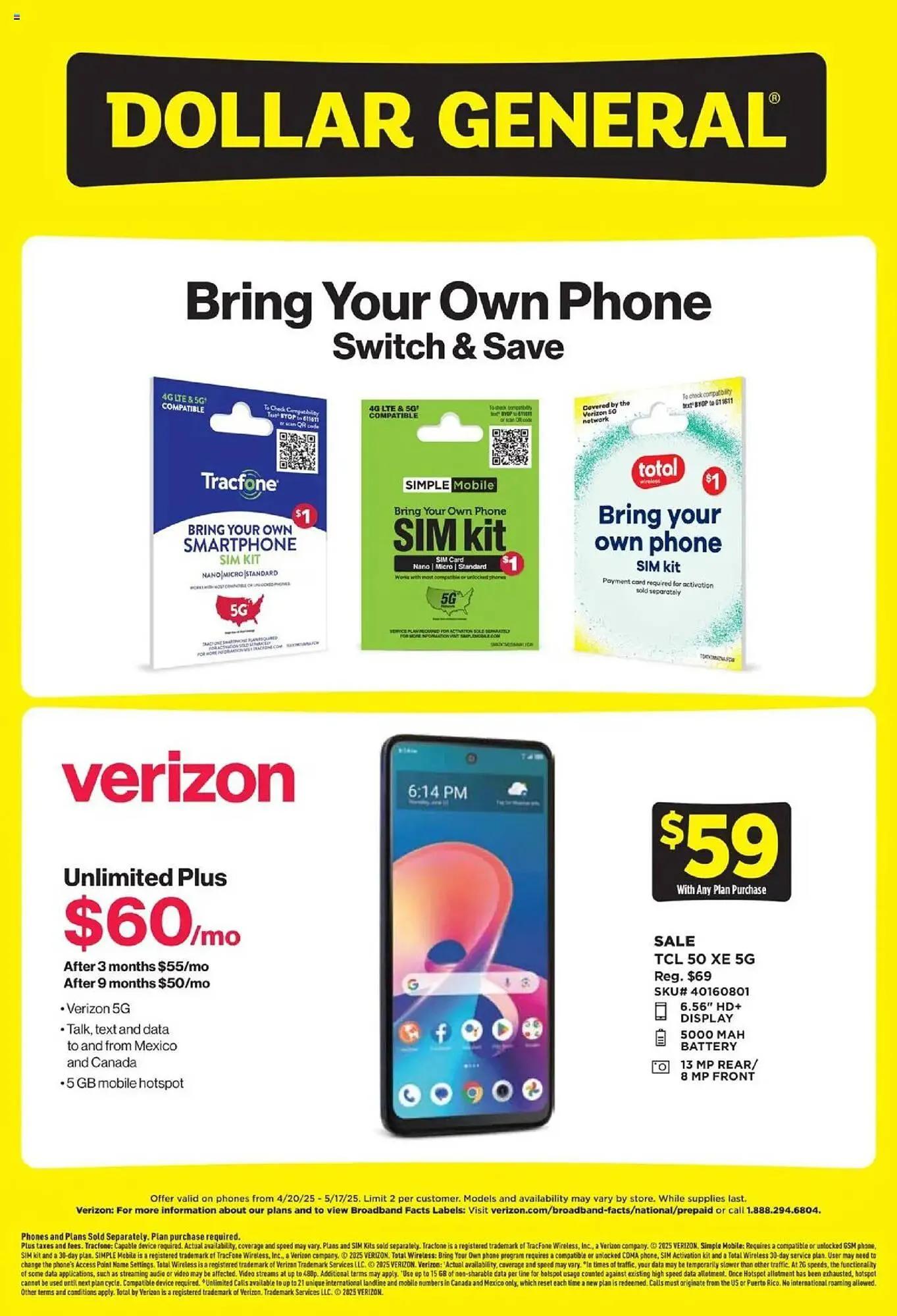 Weekly ad Dollar General Weekly Ad from April 20 to May 17 2025 - Page 2