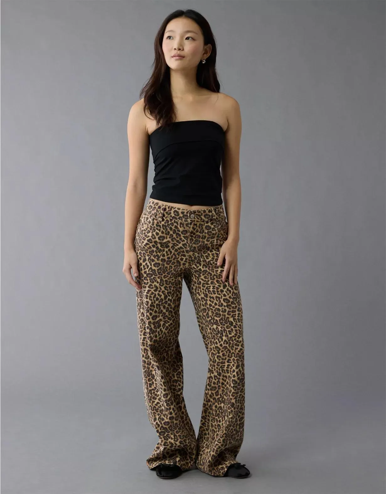 AE It Knit Foldover Tube Top