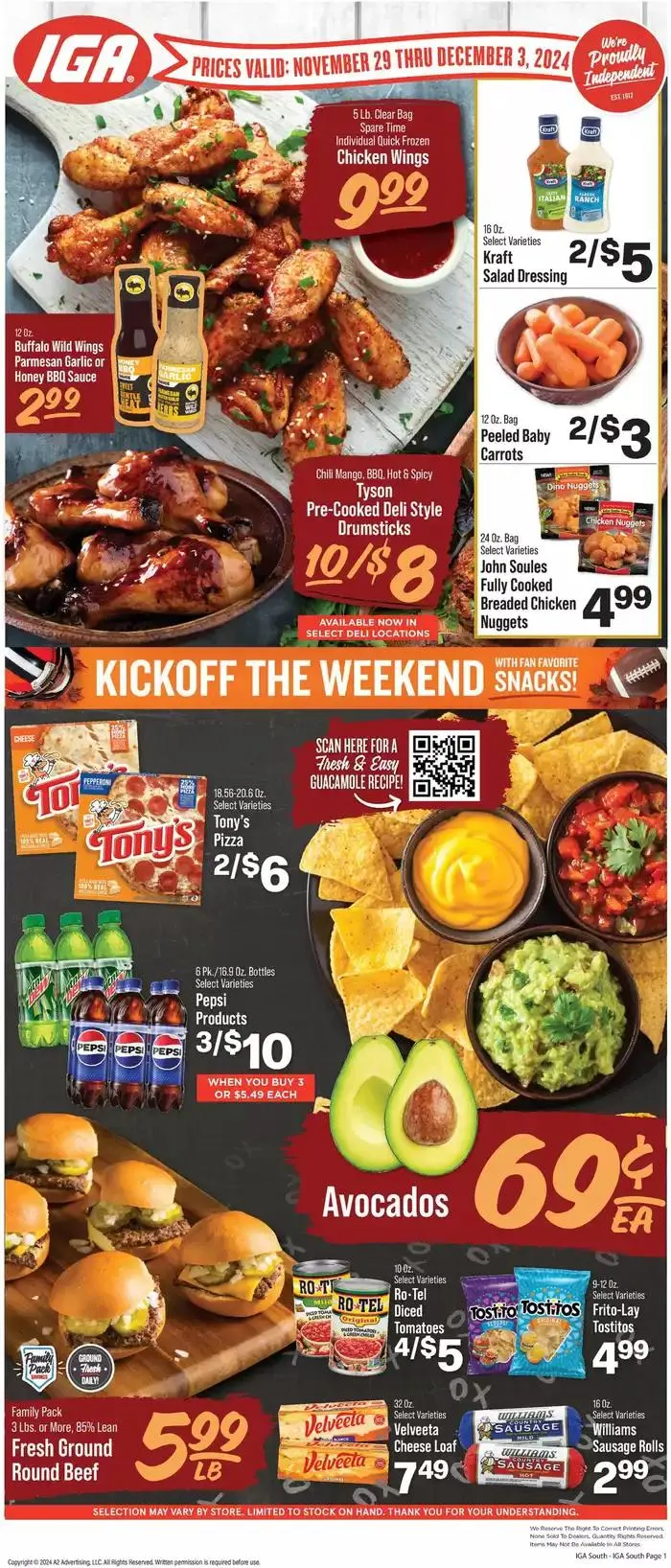 Weekly ad Discover attractive offers from November 29 to December 3 2024 - Page 1