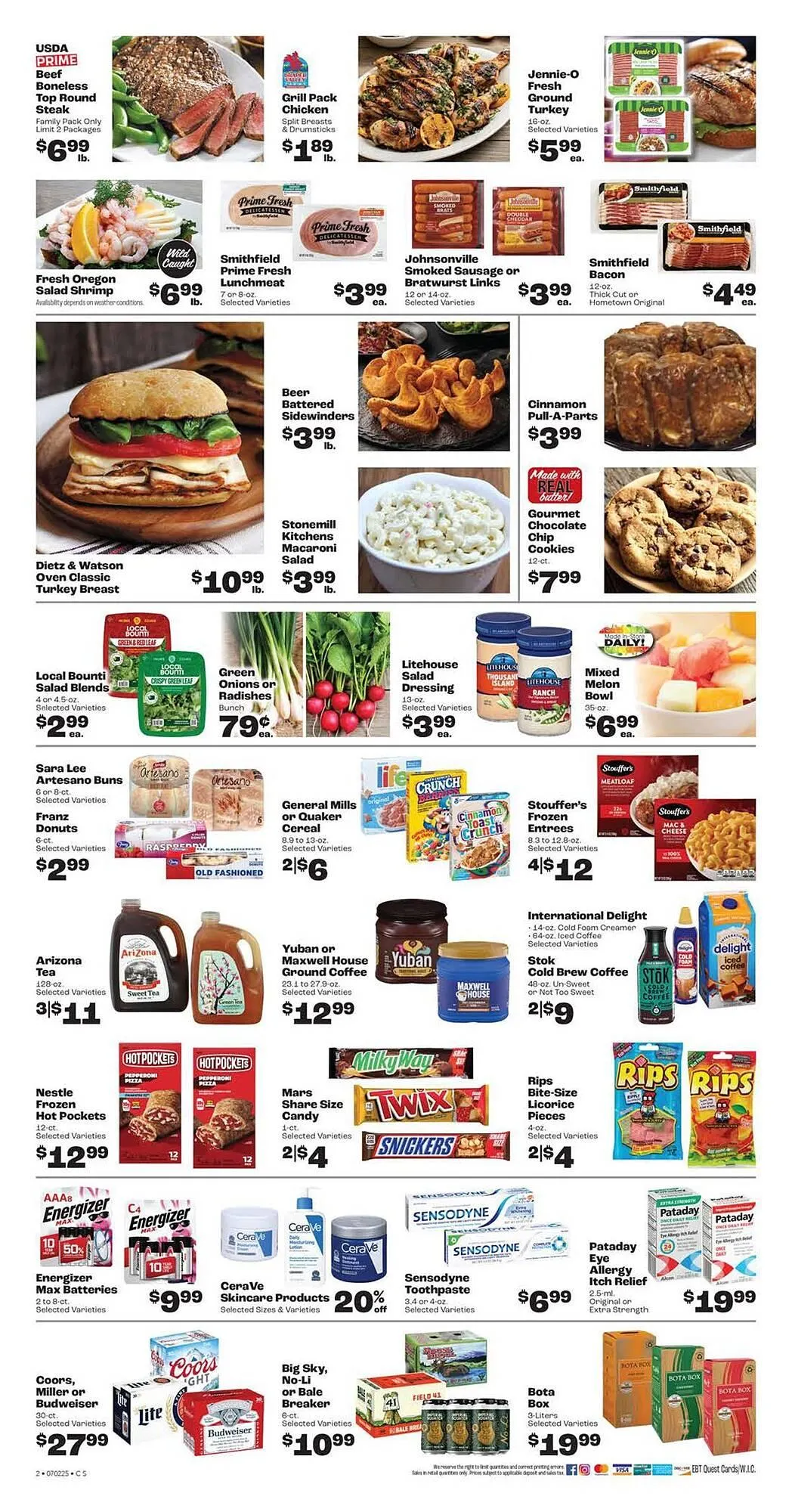 Weekly ad Rosauers Weekly Ad from July 2 to July 8 2025 - Page 2
