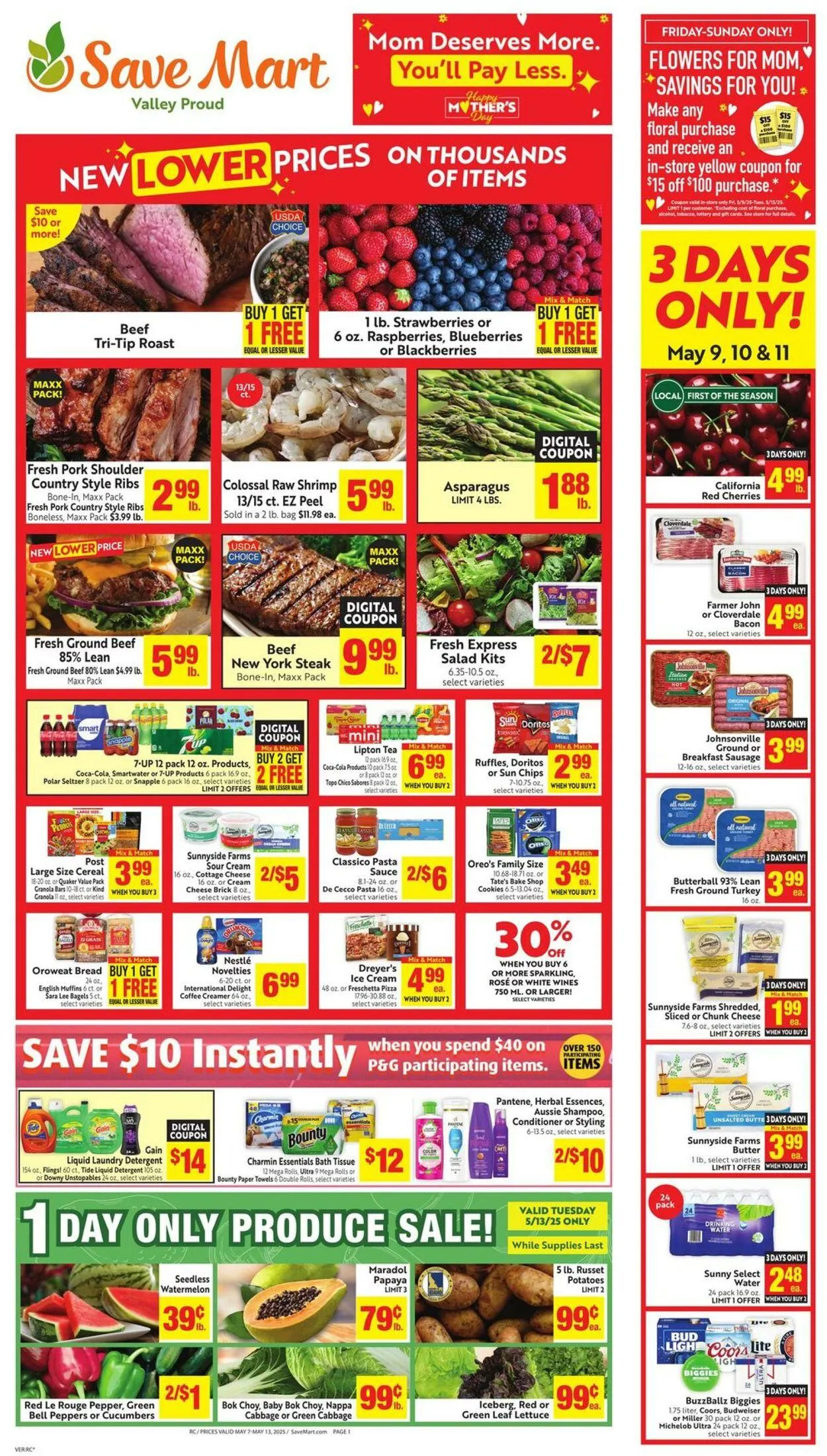 Weekly ad Save Mart Current weekly ad from May 7 to May 13 2025 - Page 4