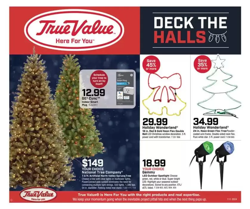 Weekly ad Special offers for you from October 28 to November 30 2024 - Page 1