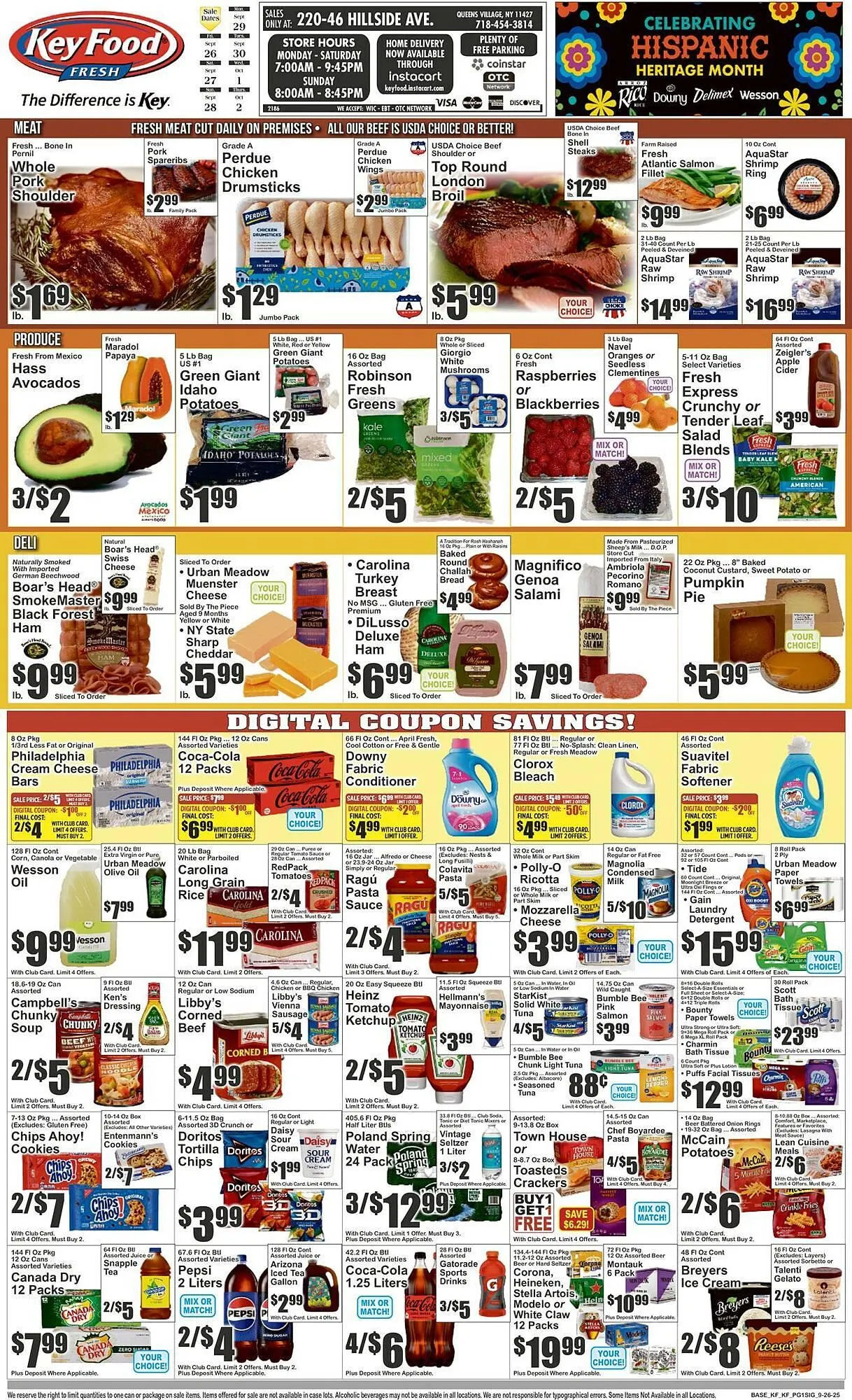 Weekly ad Key Food circular from September 26 to October 2 2025 - Page 1