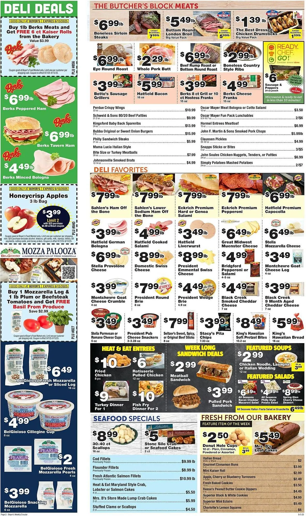 Weekly ad Boyer's Food Markets weekly ad from September 7 to September 13 2025 - Page 2