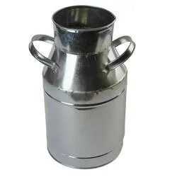 Galvanized Look Milk Can