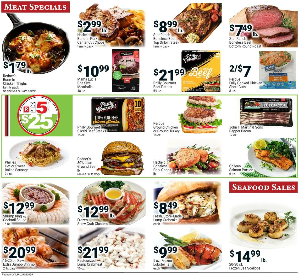 Weekly ad Redner’s Warehouse Market Current weekly ad from November 6 to November 12 2025 - Page 4
