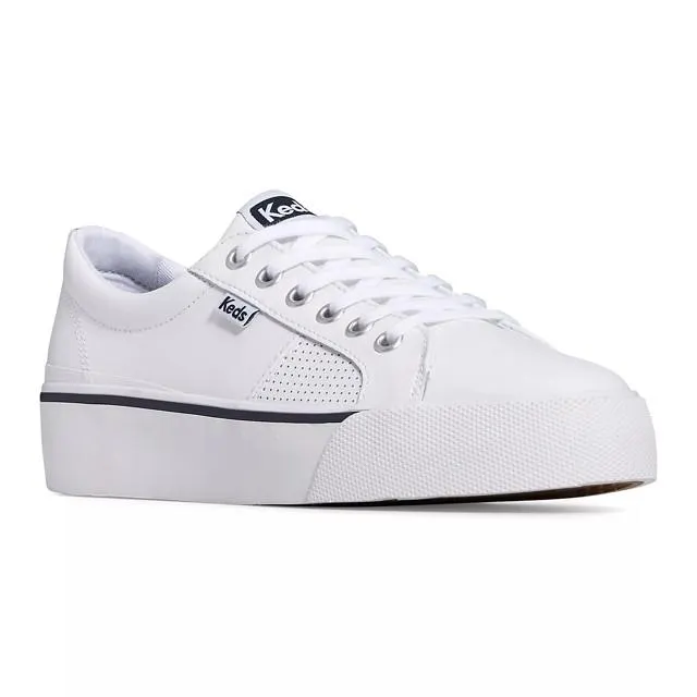 Keds Jump Kick Duo Leather Webbing Lace Up