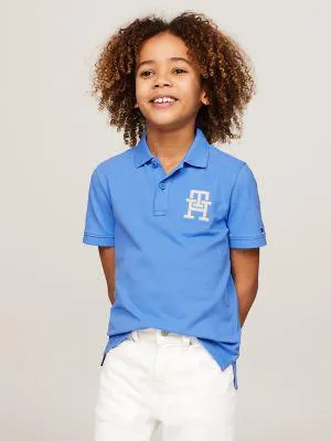 Kids' TH Monogram Pique Polo