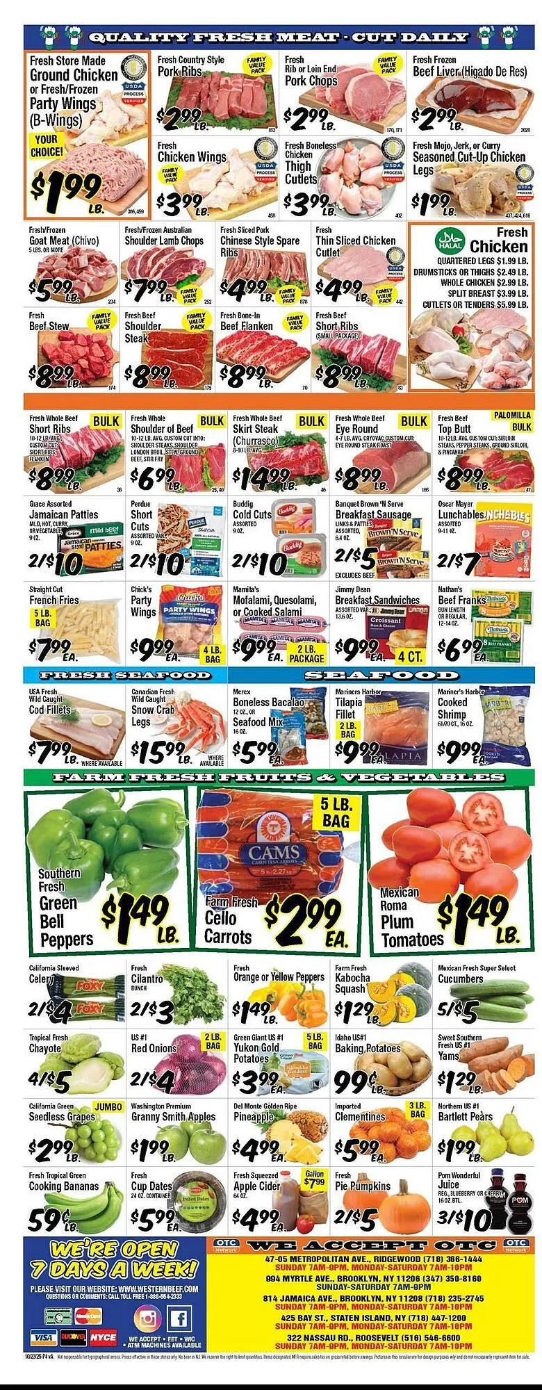 Weekly ad Western Beef circular from October 23 to October 29 2025 - Page 4