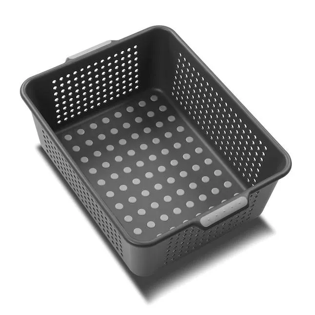 Style Selections ( 6.13-in W x 5.10-in H x 15.05-in D ) Granite Polypropylene Basket