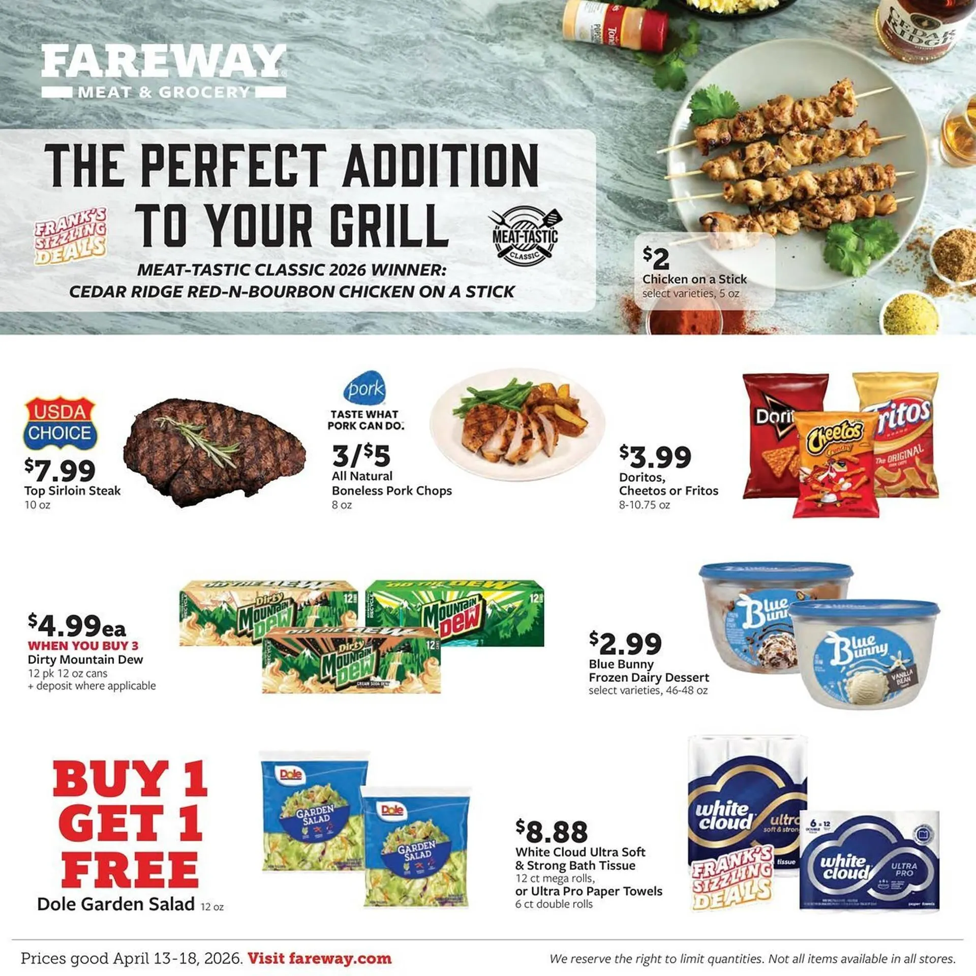 Weekly ad Fareway weekly ad from April 13 to April 18 2026 - Page 1