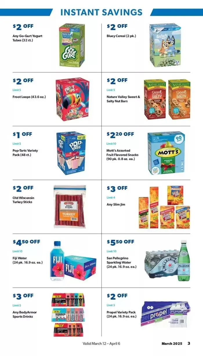 Weekly ad Sam's Club Weekly ad from March 12 to April 6 2025 - Page 3