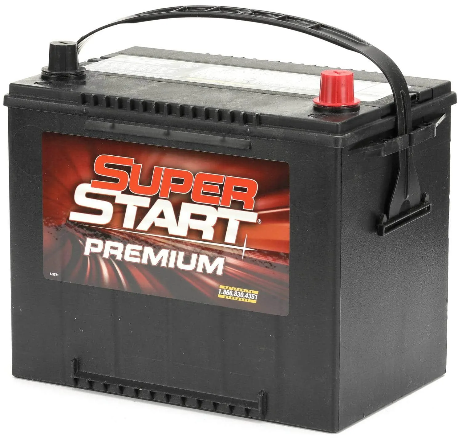 Super Start Premium Standard Flooded Top Post Battery Group Size 24F, 24R - 24RPRM