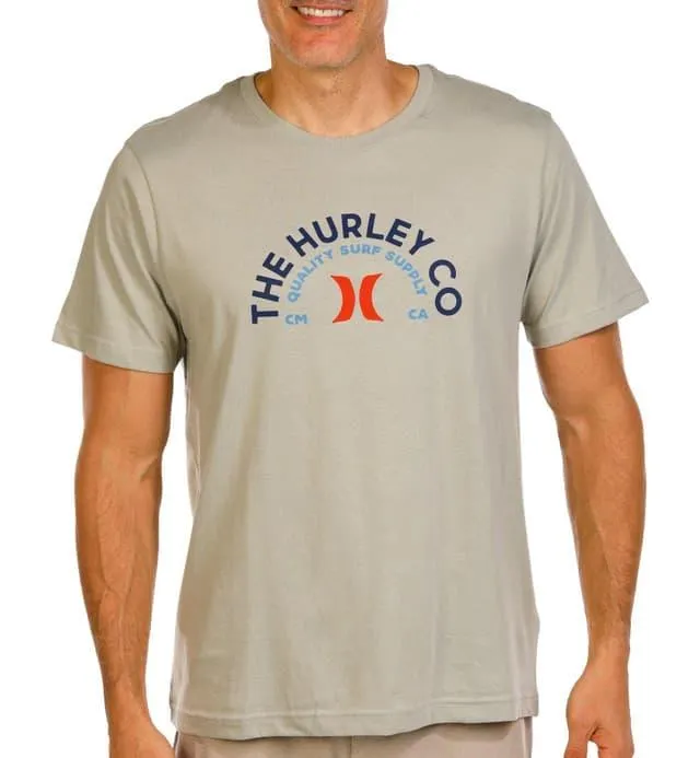 Hurley Men's Short Sleeve Surf Supply Graphic Tee