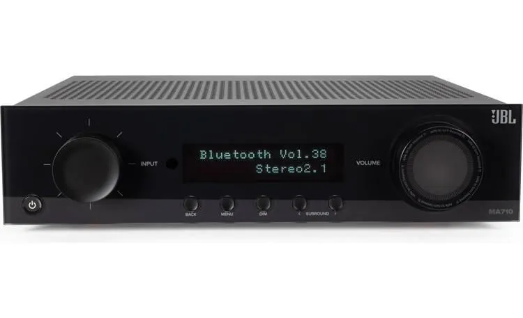 JBL MA710 7.2-channel home theater receiver with Wi-Fi®, Bluetooth®, Apple AirPlay® 2, Google Cast and Dolby Atmos® (Black)