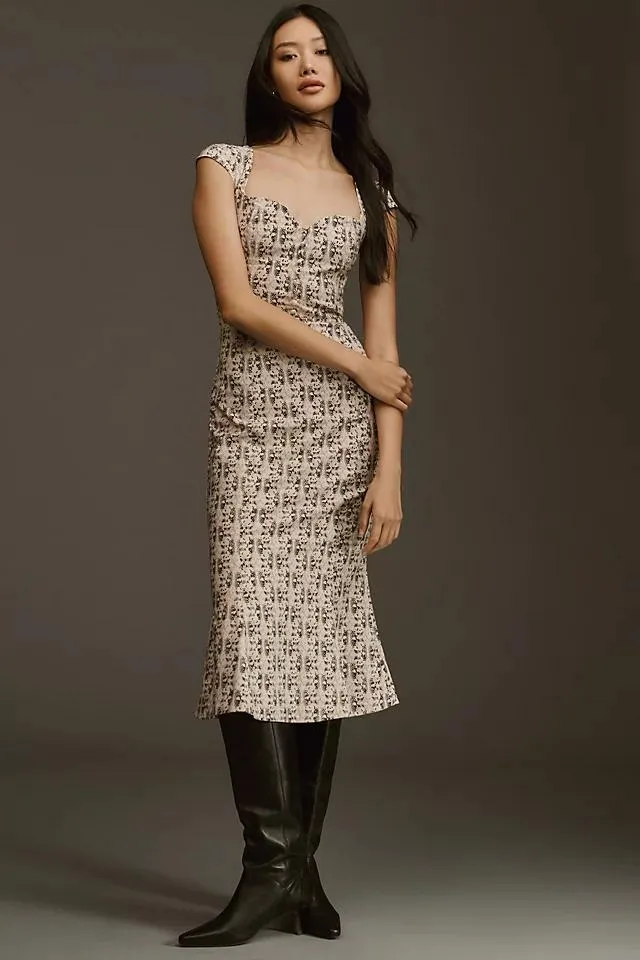 The Cecily Fit & Flare Sweetheart Dress by Maeve