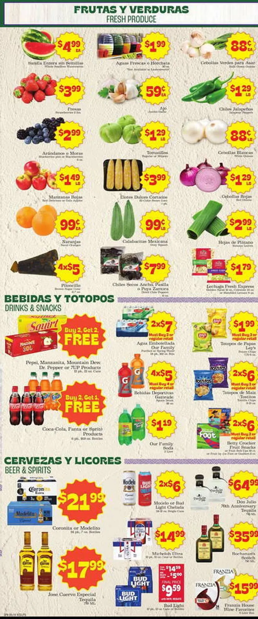 Weekly ad Supermercado Nuestra Familia Weekly Ad from May 18 to May 24 2025 - Page 3