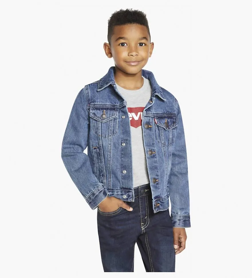 Trucker Jacket Little Boys 4-7