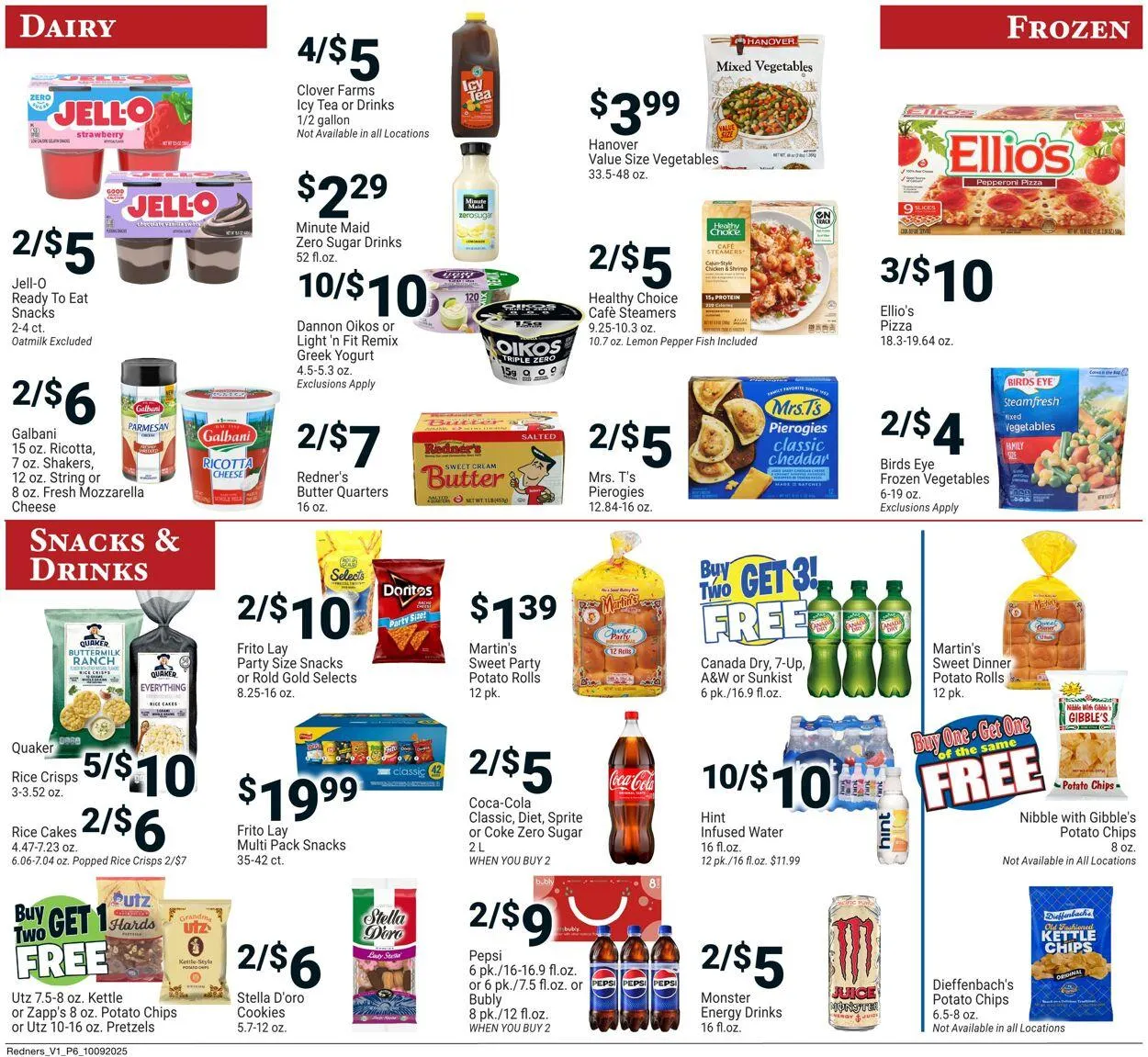 Weekly ad Redner’s Warehouse Market Current weekly ad from October 9 to October 15 2025 - Page 6