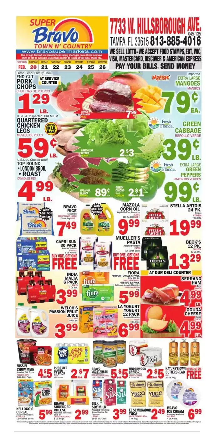 Weekly ad Special offers for you from February 20 to February 26 2025 - Page 1