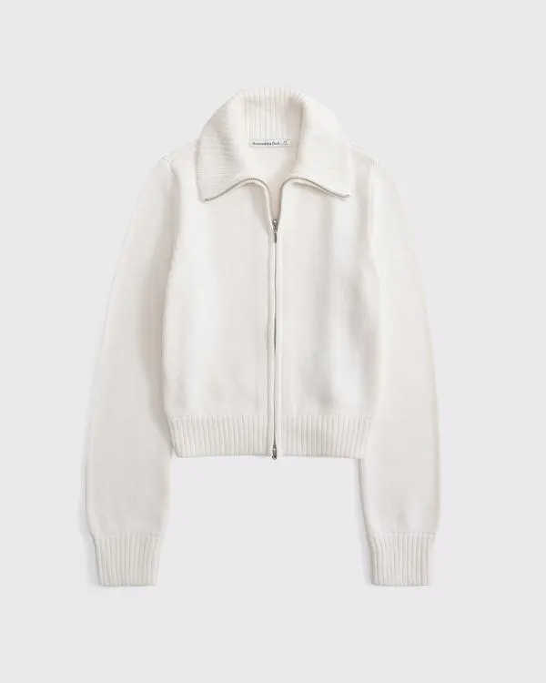 Double Zipper Cardigan