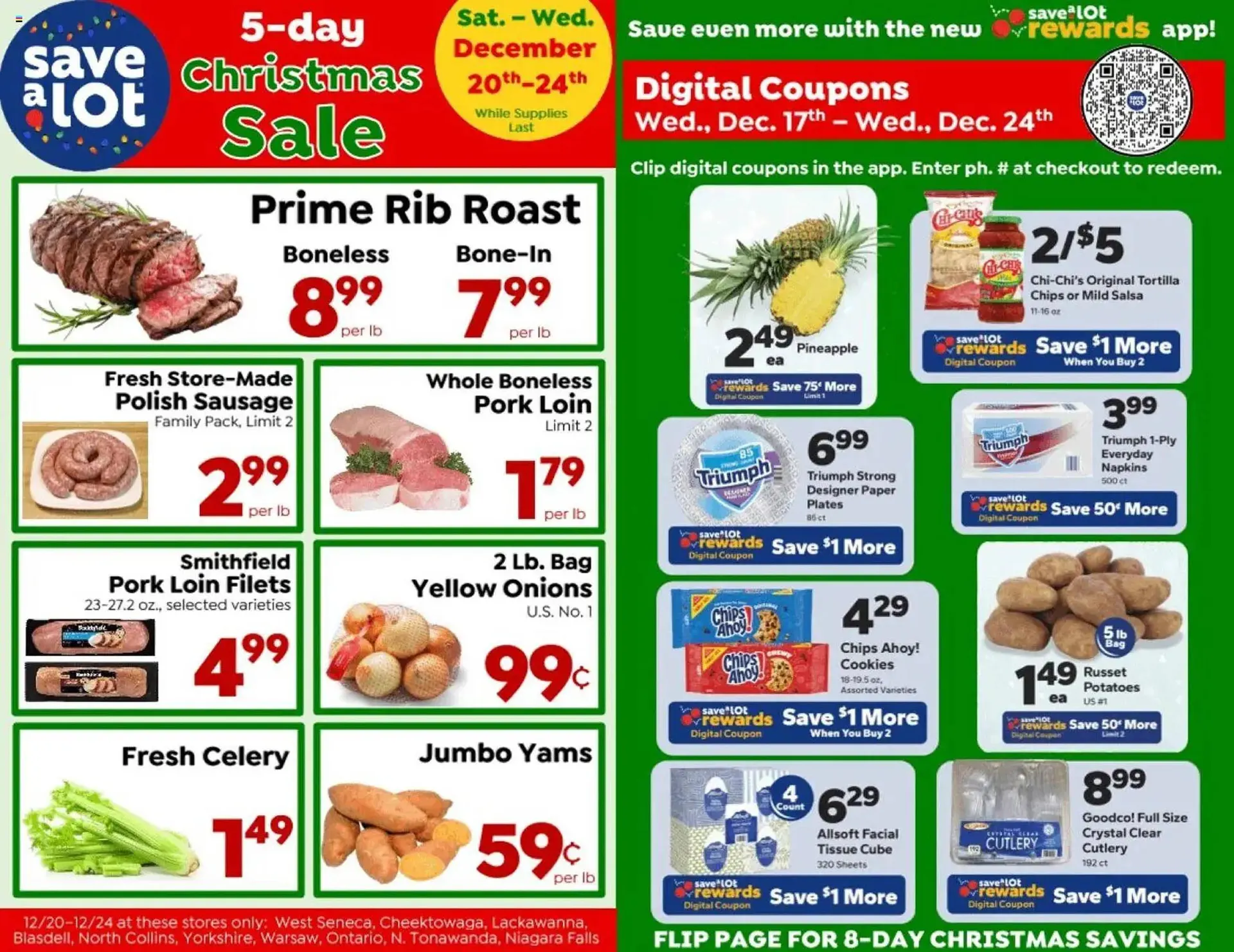 Weekly ad Save a Lot weekly ad from December 17 to December 25 2025 - Page 1